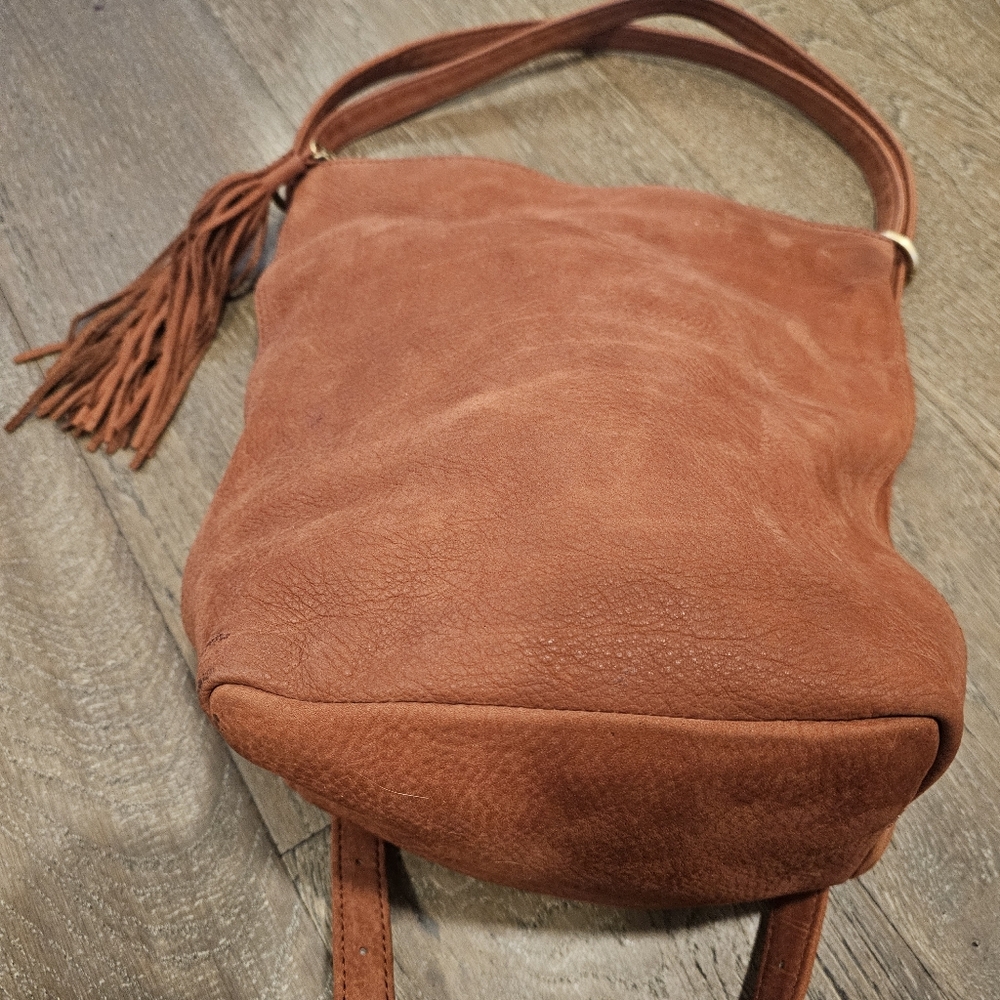 Hobo International Women's Brown Torin Leather Shoulder Bag - Picture 8 of 14
